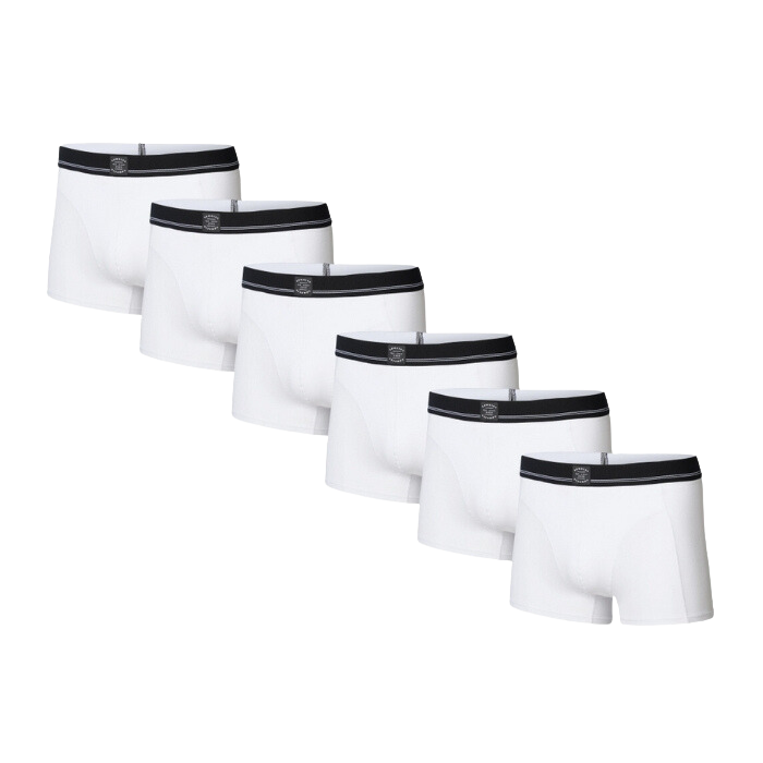 Herren Boxershorts mit Label, 6er Pack