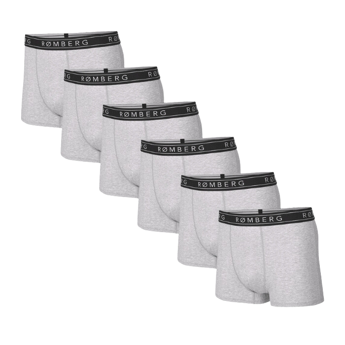 Herren Boxershorts mit Schriftzug, 6er Pack