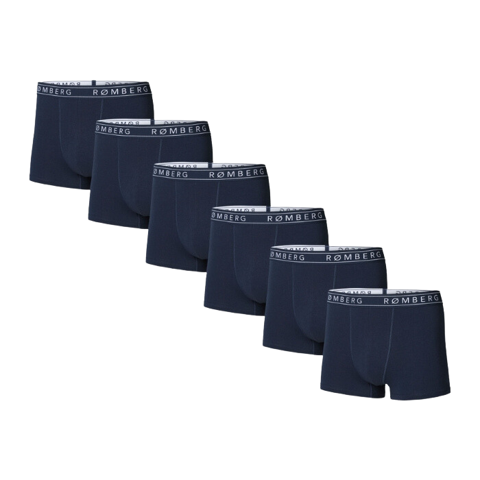 Herren Boxershorts mit Schriftzug, 6er Pack