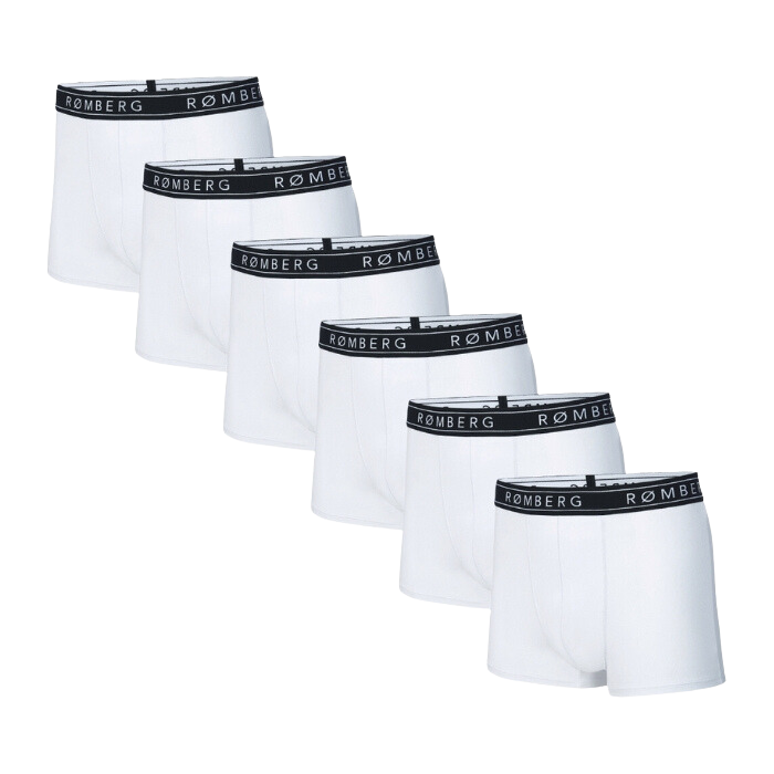Herren Boxershorts mit Schriftzug, 6er Pack