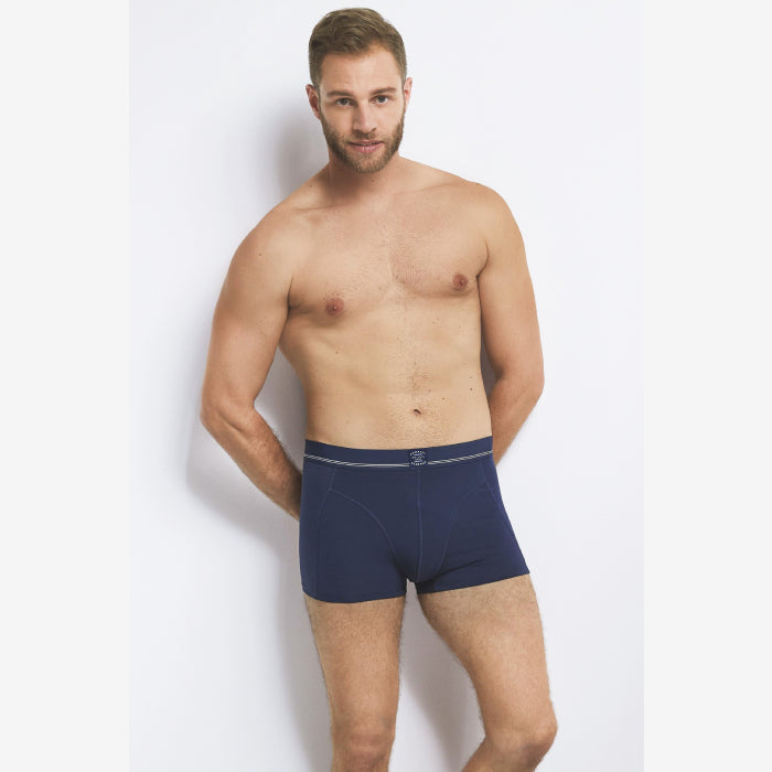 Herren Boxershorts mit Label, 6er Pack
