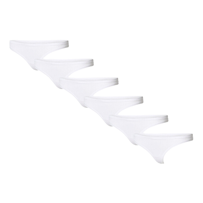 Damen String, 6er Pack