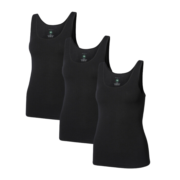 Damen Tanktop, 3er Pack