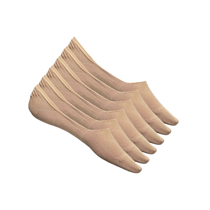 Damen Füßlinge, 6er Pack